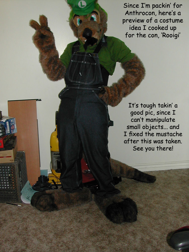 AnthroCon #1: Rooigi!