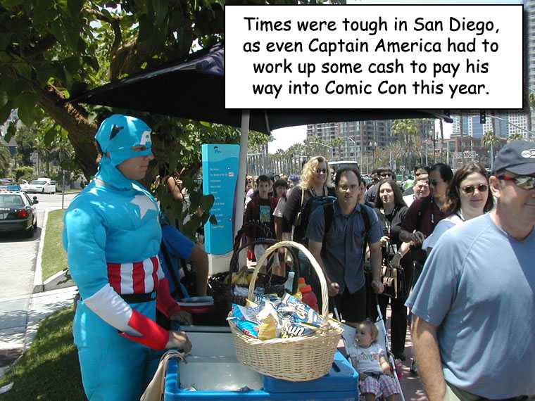 Comic Con: Captain America’s Job